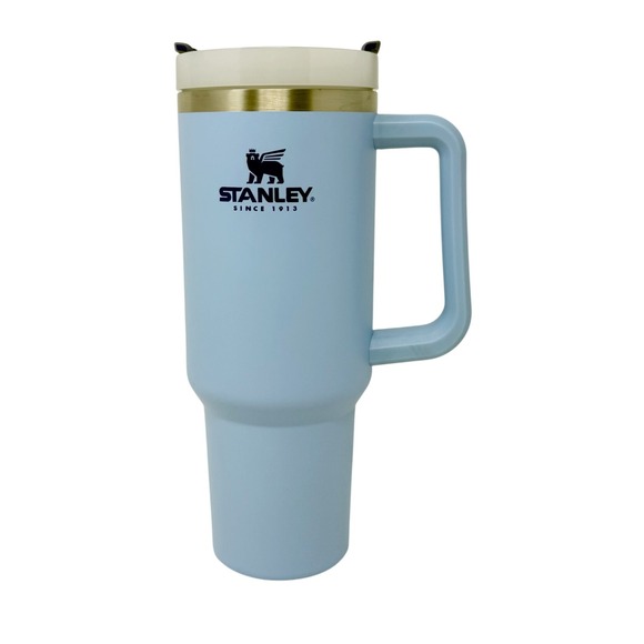 Stanley 40 oz The Quencher H2.0 Flowstate Tumbler Soft Blue - Picture 2 of 9